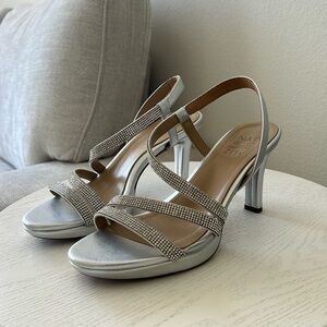Naturalizer silver heels